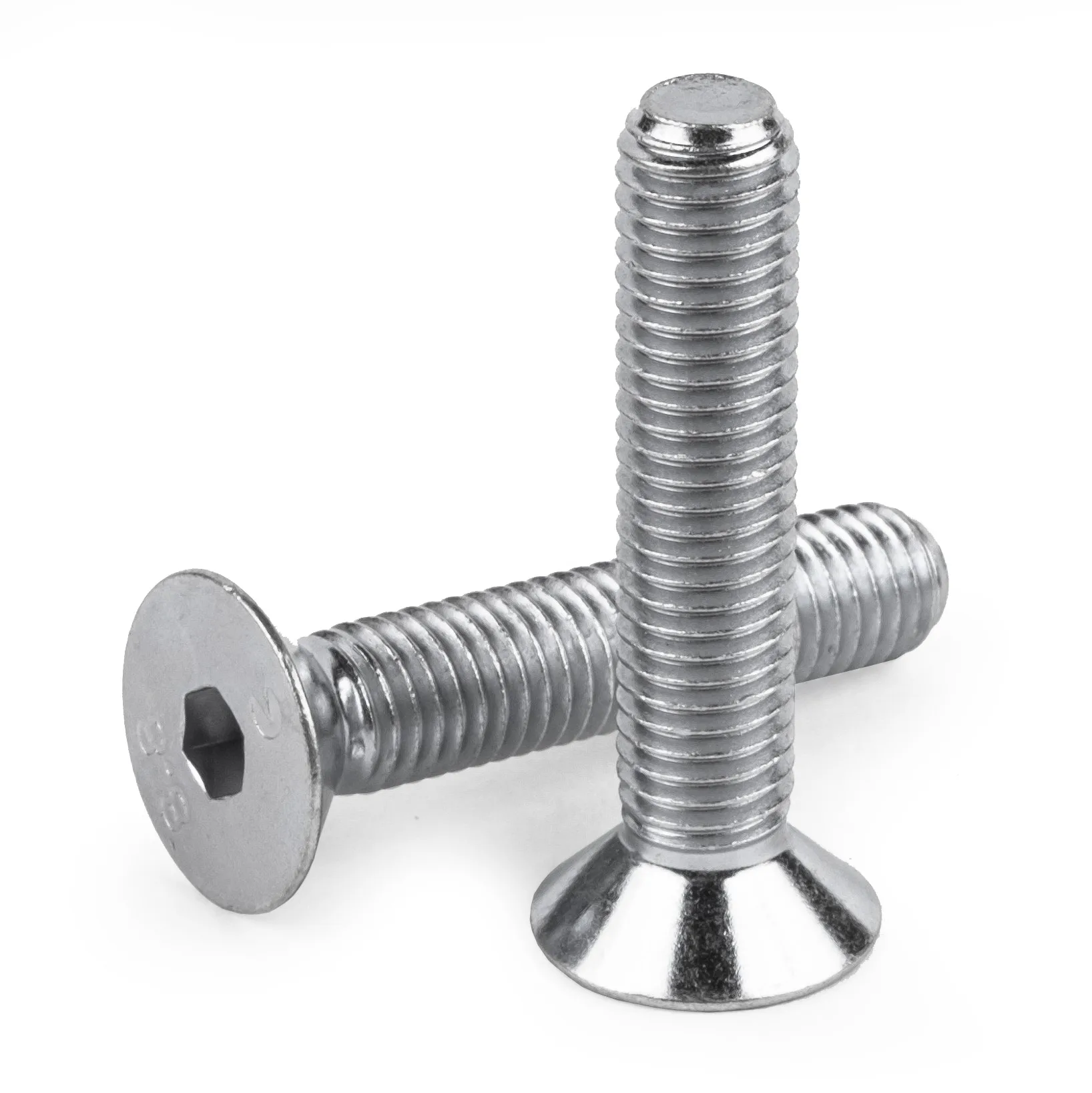 С потайной головкой DIN 7991